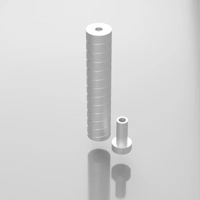 Airsoft Silencer (Suppressor in 3D ren CCW)