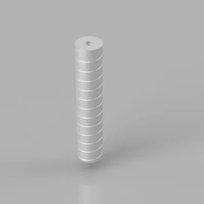 Airsoft Silencer (Suppressor in 3D ren CCW)