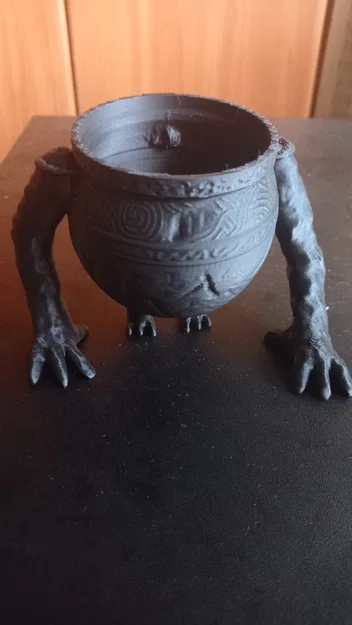 Chậu trồng cây Iron Fist Alexander (Elden Ring) in 3D - Image 2