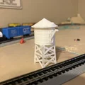 Mô hình Tháp Nước tỉ lệ N (N Scale Water Tower Model) - Thumbnail 2