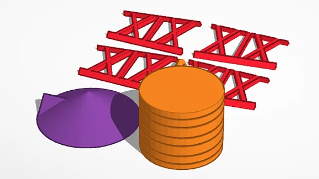 Mô hình Tháp Nước tỉ lệ N (N Scale Water Tower Model) - Image 7