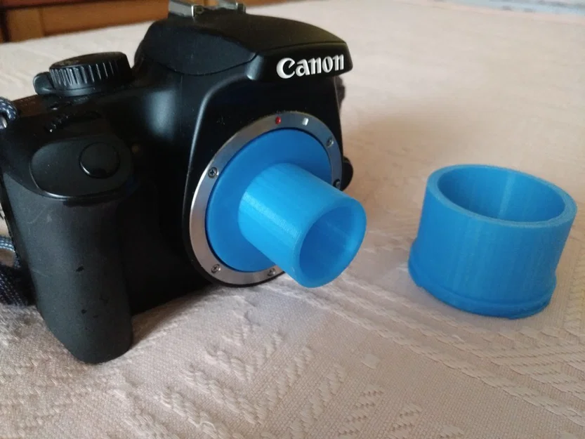 Bộ chuyển đổi T-Ring 3D cho máy ảnh Canon kết nối kính thiên văn - Image 1