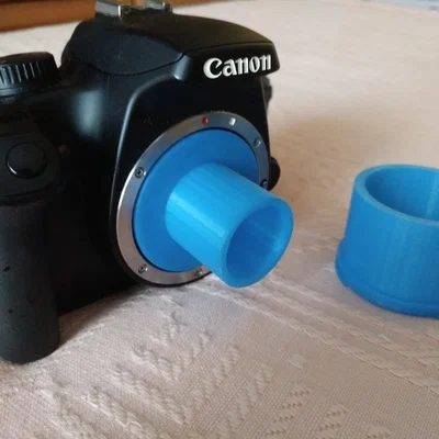 Bộ chuyển đổi T-Ring 3D cho máy ảnh Canon kết nối kính thiên văn