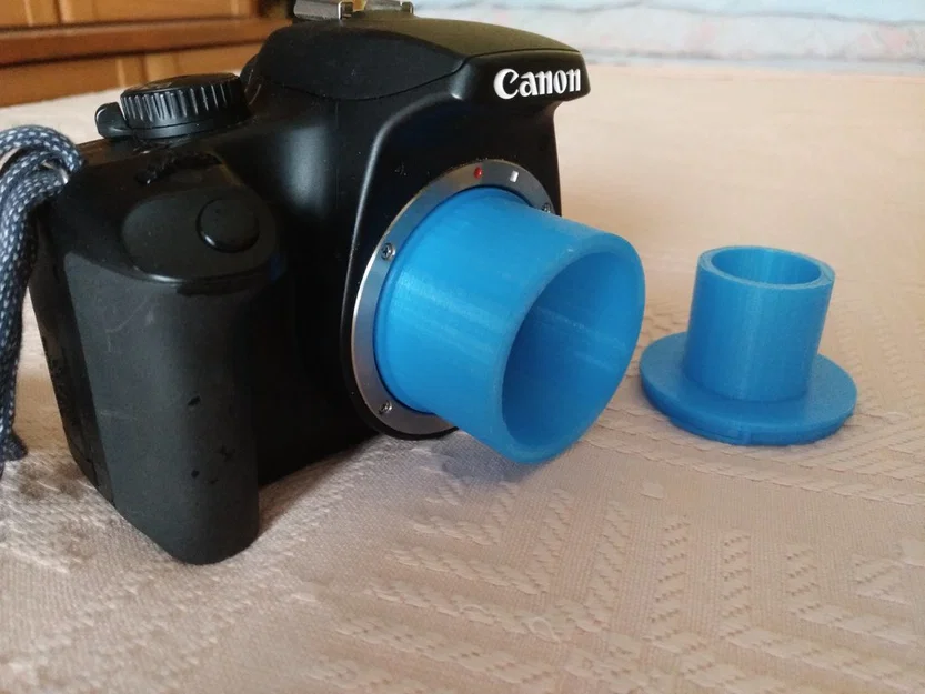 Bộ chuyển đổi T-Ring 3D cho máy ảnh Canon kết nối kính thiên văn - Image 2
