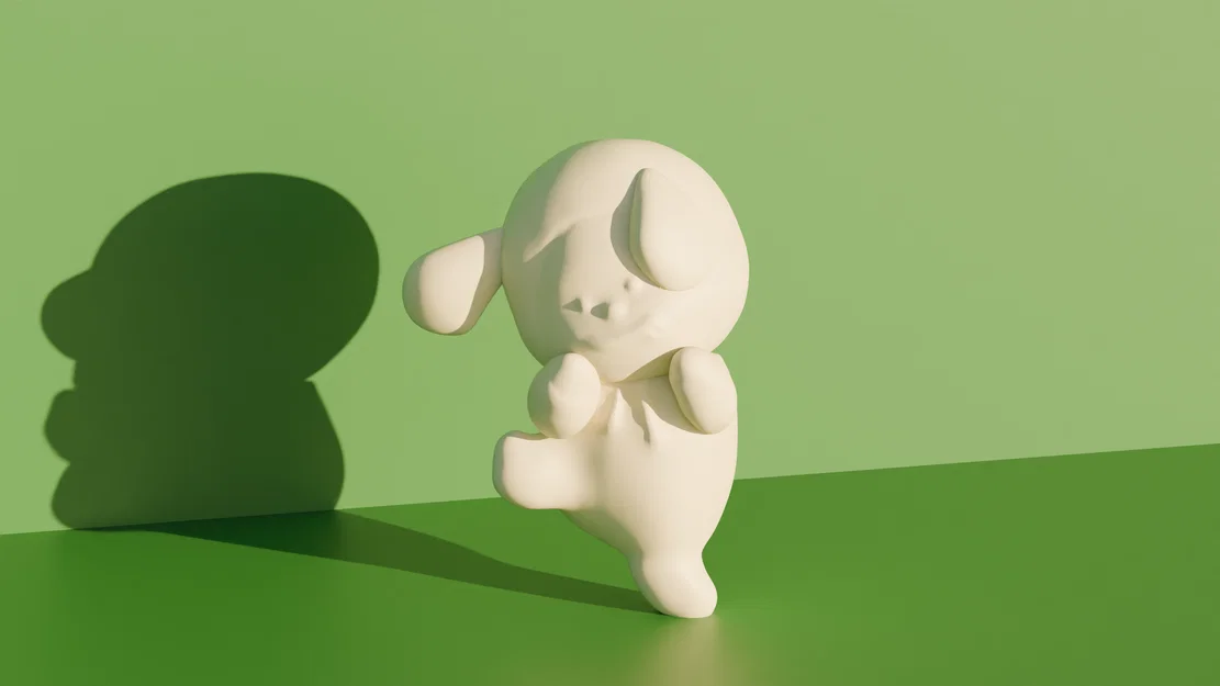 Mô hình 3D Chimmy BT21 đáng yêu dành cho fan BTS - Image 1