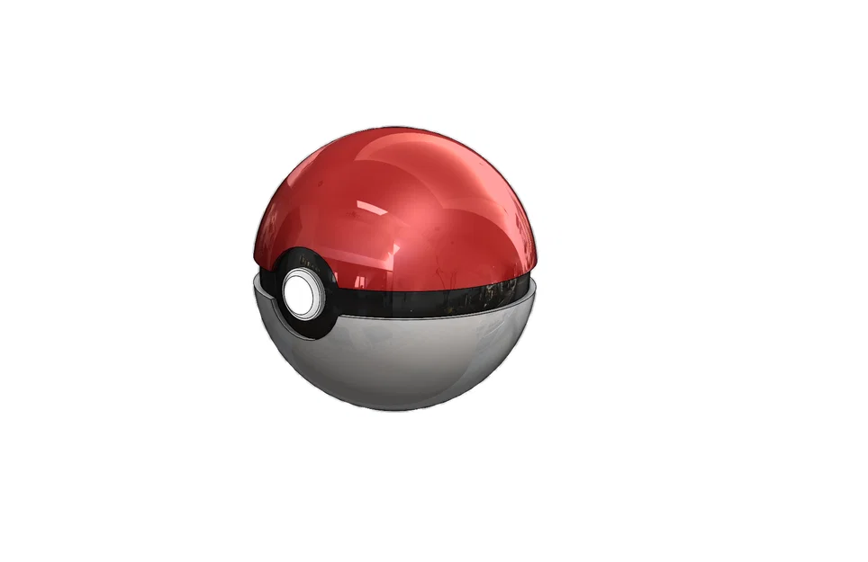 Mô hình Poke Ball - Quả cầu Pokémon tự in 3D cực đẹp - Image 5