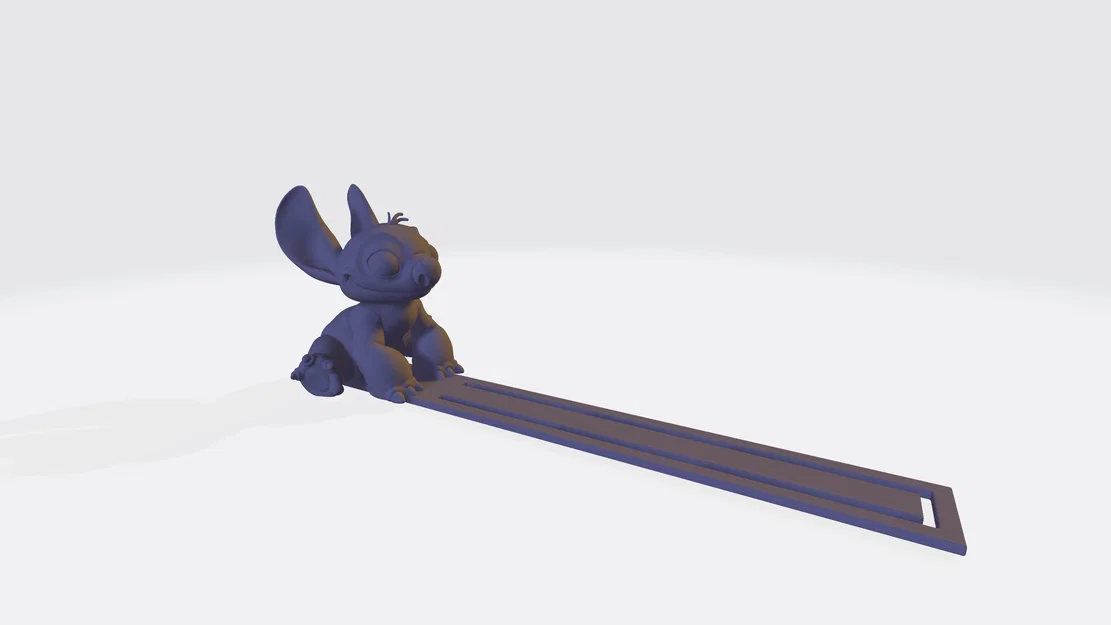 Kẹp Sách 3D Stitch Đáng Yêu Dành Cho Fan Disney - Image 1