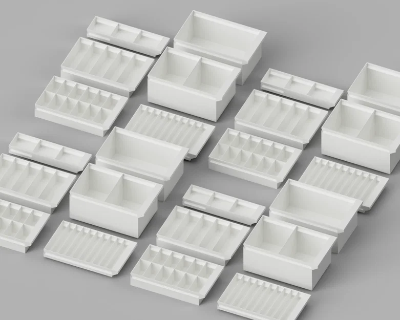 Moduar Drawer System – Hệ ngăn kéo modular tuỳ biến - Image 2