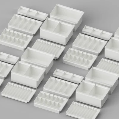 Moduar Drawer System – Hệ ngăn kéo modular tuỳ biến