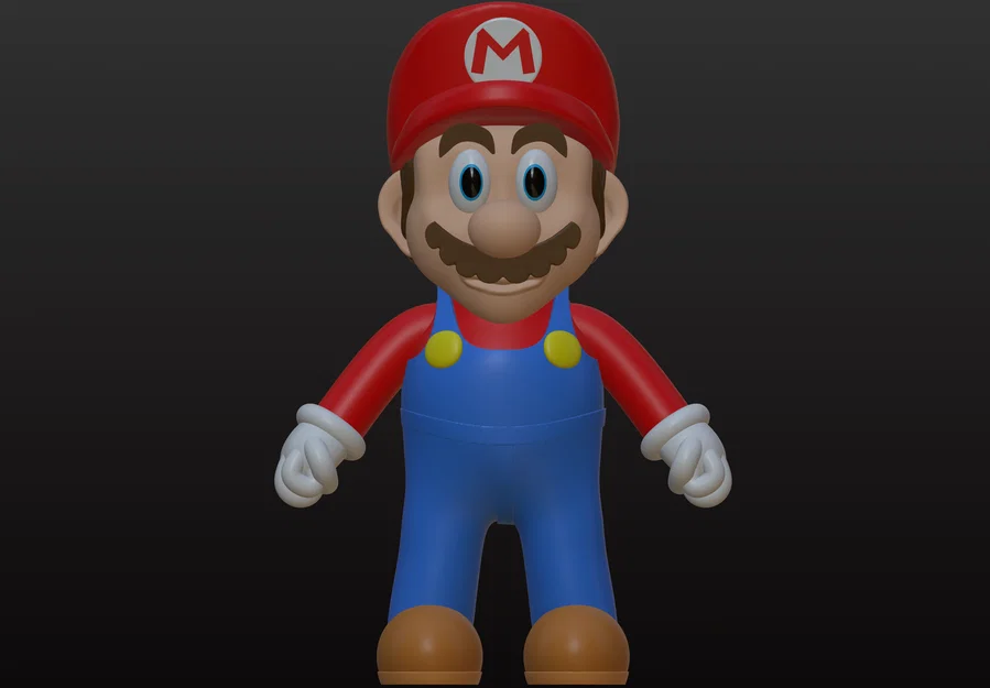 Mô hình 3D nhân vật Mario cực đẹp cho người hâm mộ Nintendo - Image 1