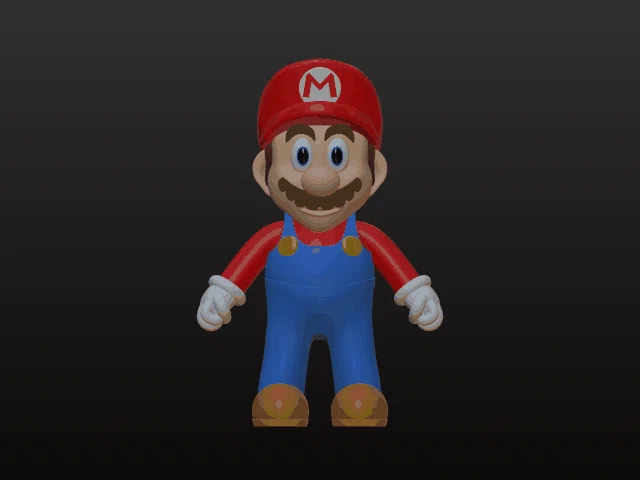 Mô hình 3D nhân vật Mario cực đẹp cho người hâm mộ Nintendo - Image 2