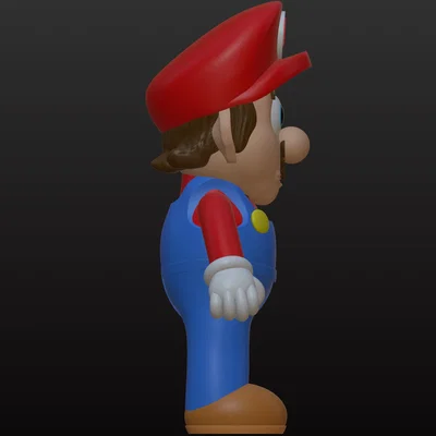 Mô hình 3D nhân vật Mario cực đẹp cho người hâm mộ Nintendo