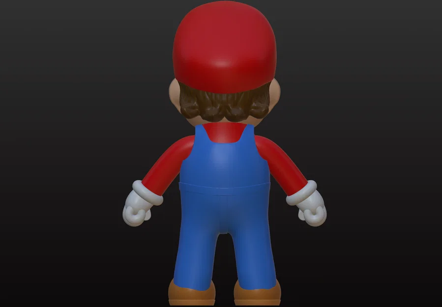 Mô hình 3D nhân vật Mario cực đẹp cho người hâm mộ Nintendo - Image 4