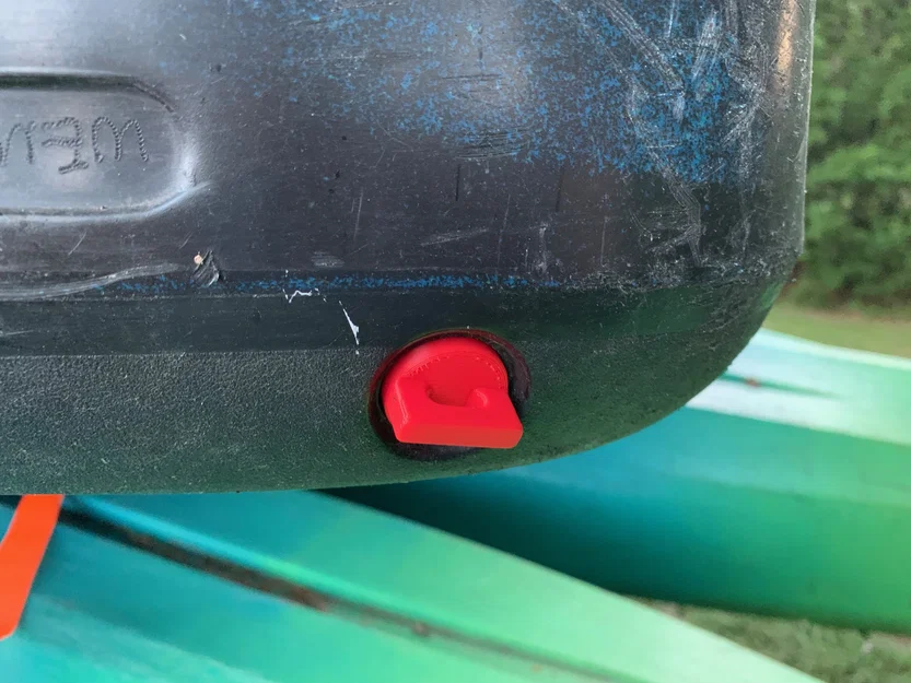 Nút xả nước (Drain Plug) cho Kayak Perception Swifty - Image 4