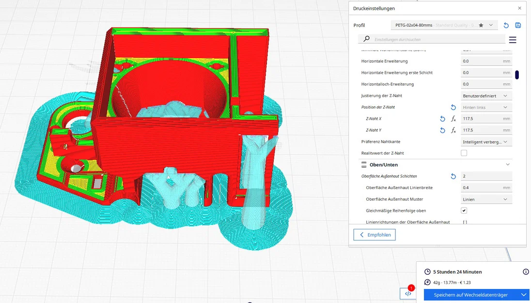 Nâng cấp Direct Drive Ender 3 V2/Pro: Fan Shroud cho LDO Orbiter 2.0 - Image 21