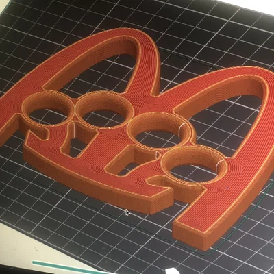 Mô hình trang trí phong cách McDonald's độc đáo