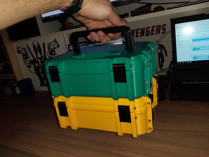 Hộp đựng đồ đa năng in 3D có thể xếp chồng (Storage Box) - Image 4