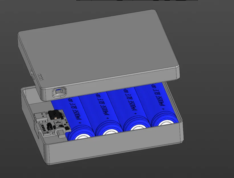 Powerbank 4 pin 18650 dùng module IP5310 - Image 1