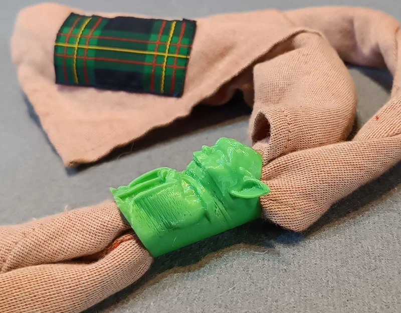 Vòng giữ khăn quàng Yoda (Woggle) - Phụ kiện in 3D cực chất cho Scout - Image 2