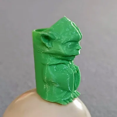 Vòng giữ khăn quàng Yoda (Woggle) - Phụ kiện in 3D cực chất cho Scout