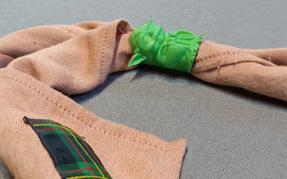 Vòng giữ khăn quàng Yoda (Woggle) - Phụ kiện in 3D cực chất cho Scout - Image 4