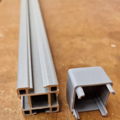Nắp đậy thanh nhôm định hình 25x25mm cho máy in 3D và DIY