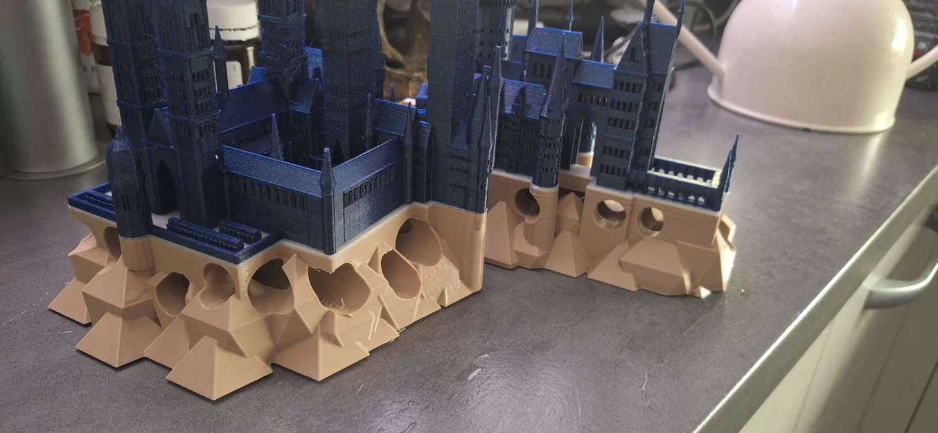 Mô hình lâu đài Hogwarts 3D trang trí bể cá cực đẹp và độc đáo - Image 3