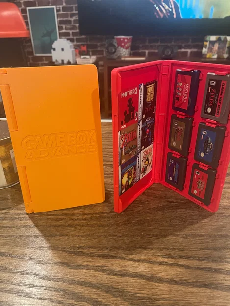 Hộp đựng 6 băng GameBoy Advance (GBA) dạng print-in-place - Image 1