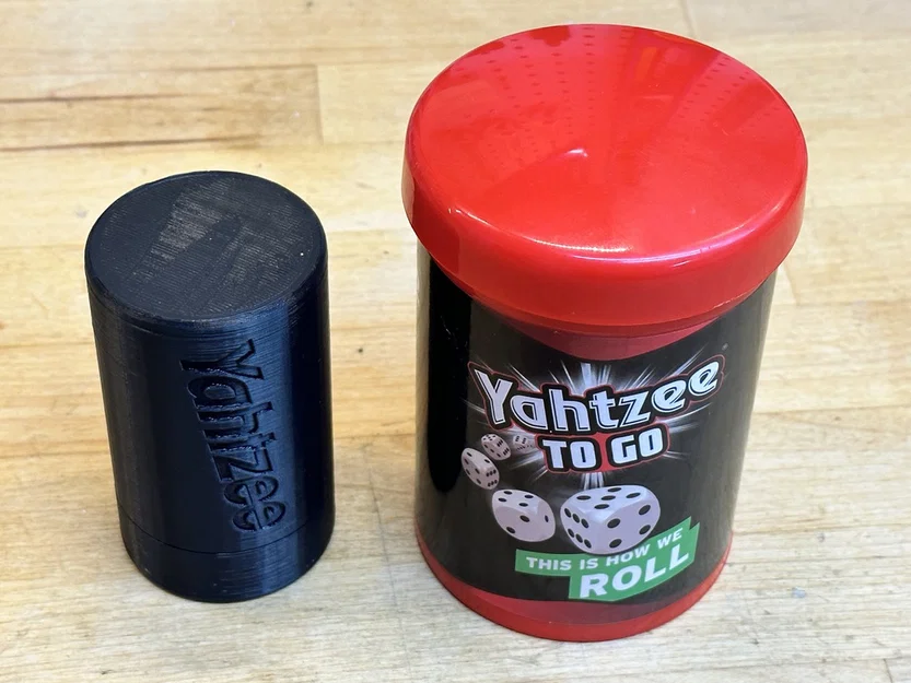 Hộp đựng Yahtzee du lịch bỏ túi (Pocket Travel Yahtzee Container) - Image 2