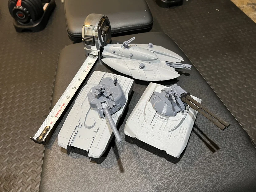 Bộ MBT Planetside 2: Magrider, Prowler, Vanguard (tháp pháo xoay/đổi được) - Image 2