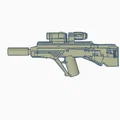 Mô hình súng Lego G-36C thiết kế chi tiết cho in 3D - Thumbnail 1