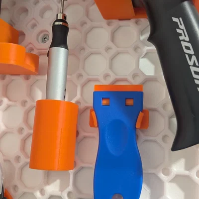 Giá treo dao cạo nhựa cho Multiboard và HSW (Plastic Scraper Holder)