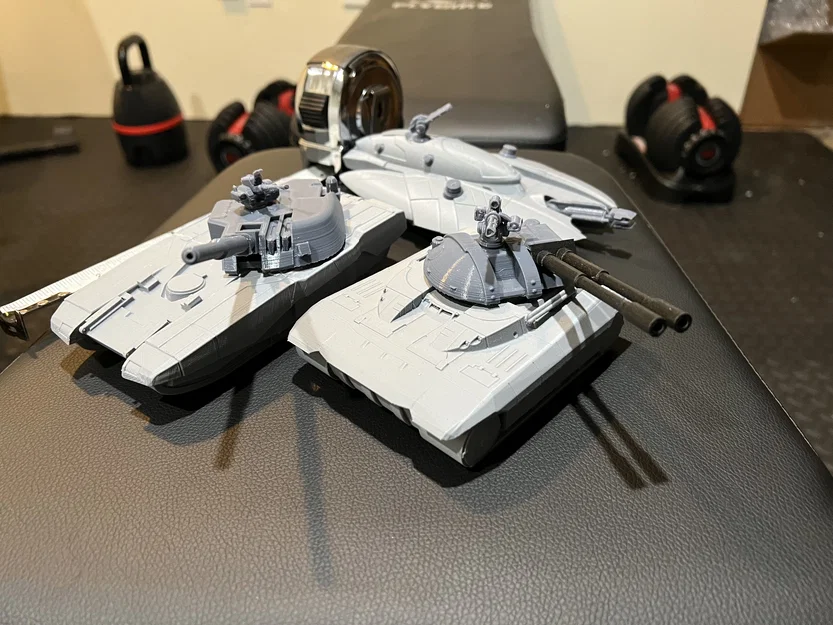 Bộ MBT Planetside 2: Magrider, Prowler, Vanguard (tháp pháo xoay/đổi được) - Image 11