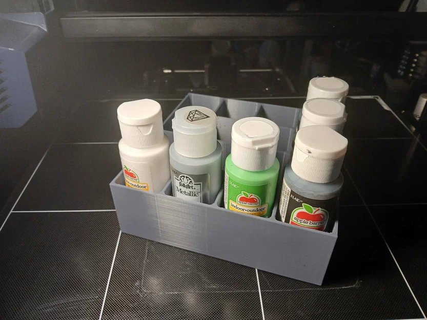 Khay 3D đựng màu acrylic 16 ô siêu gọn gàng cho dân thủ công - Image 1
