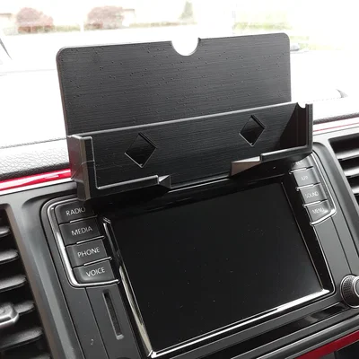 Giá đỡ smartphone cho VW T6 (Samsung S21 Ultra) – gắn khe CD