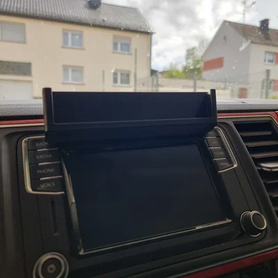 Giá đỡ smartphone cho VW T6 (Samsung S21 Ultra) – gắn khe CD