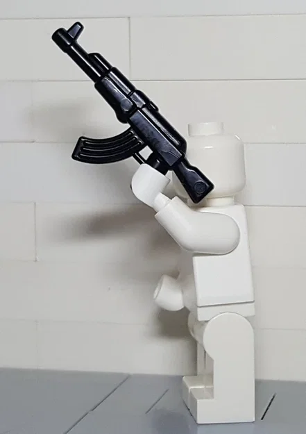 Mô hình súng AK-47 thu nhỏ cực chất cho nhân vật LEGO - Image 1