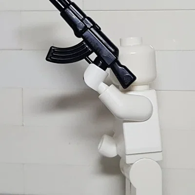 Mô hình súng AK-47 thu nhỏ cực chất cho nhân vật LEGO