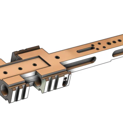 Mô hình súng cao su nâng cao (Advanced Slingshot Launcher) in 3D