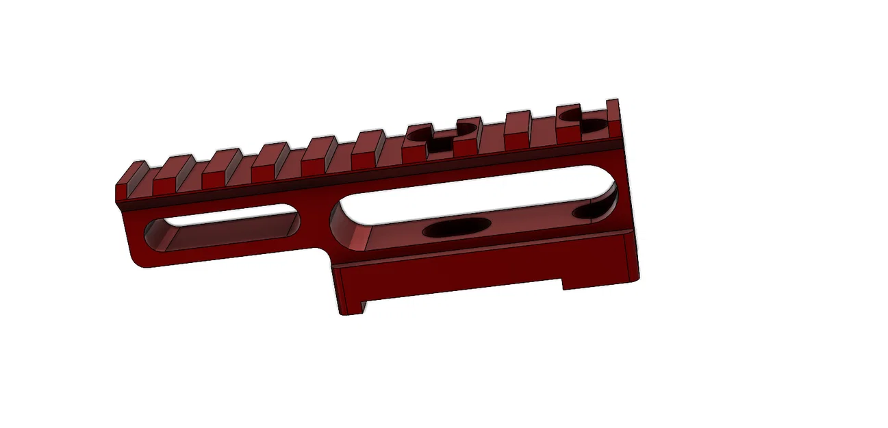 Mô hình súng cao su nâng cao (Advanced Slingshot Launcher) in 3D - Image 5