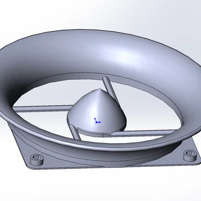 Ống dẫn khí (Fan Duct) tối ưu cho quạt Noctua 120mm