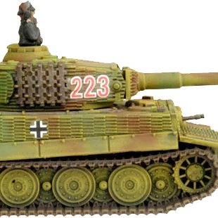 Mô hình xe tăng Tiger 1 chi tiết cực đẹp cho người chơi sa bàn