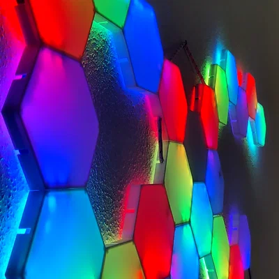 HEX-WALL-LED – Panel LED lục giác tuỳ biến (WS2812)