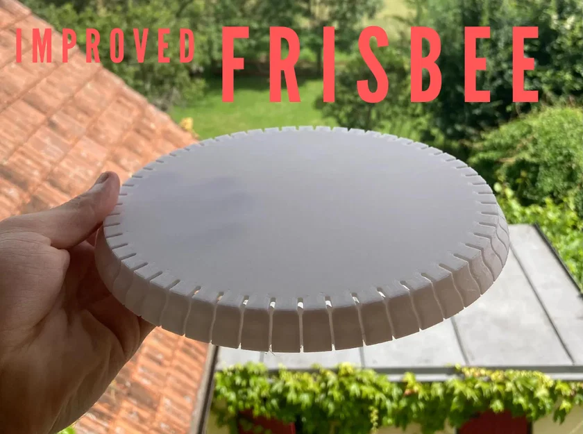 Overengineered Frisbee V2 – Frisbee tối ưu cho in 3D (PETG/PLA) - Image 1