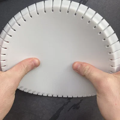 Overengineered Frisbee V2 – Frisbee tối ưu cho in 3D (PETG/PLA)
