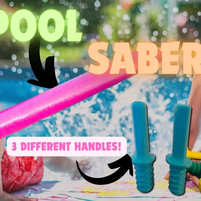Tay cầm kiếm phao bể bơi (Pool Noodle Swords) cho bé vui chơi