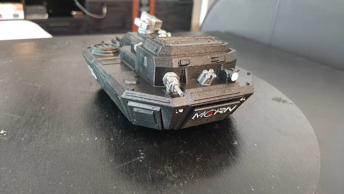 Tàu đổ bộ Landing Skiff (The Expanse) – MCRN Landing Skiff 3D - Image 1