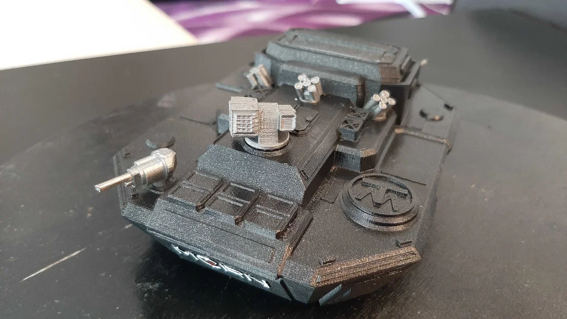 Tàu đổ bộ Landing Skiff (The Expanse) – MCRN Landing Skiff 3D - Image 2