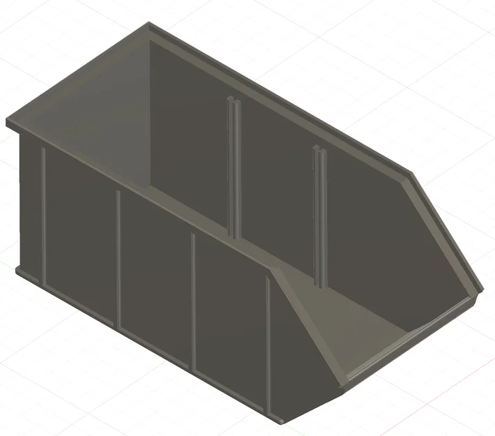 Hộp đựng đồ 3D stackable box có vách ngăn tiện dụng - Image 2