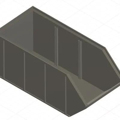 Hộp đựng đồ 3D stackable box có vách ngăn tiện dụng